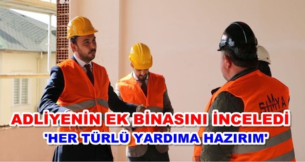 Alanya'nın beklediği inşaatı yerinde inceledi