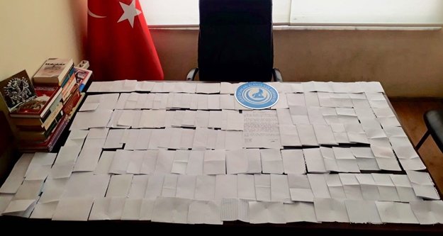 Ülkücü gençlerden Afrin'deki askerlerimize mektup