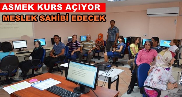 Alanya'da 5 ayrı kurs açılıyor