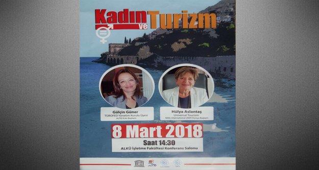 Alanya'da ‘Kadın ve Turizm’ konuşulacak