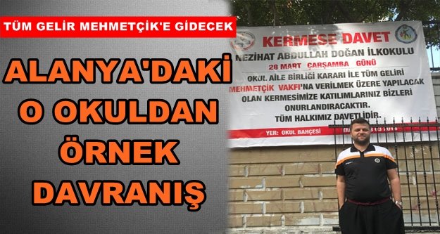 Alanya'dan Mehmetçiğe anlamlı destek