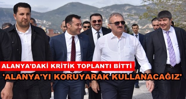 Alanya Kalesi masaya yatırıldı