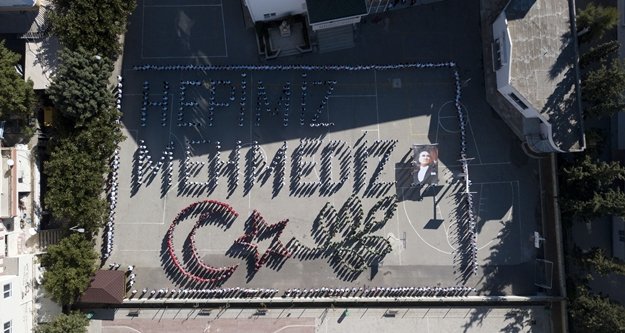 Alanyalı minik yüreklerden Afrin’e kocaman destek