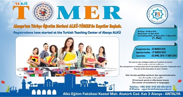 ALKÜ ve TÖMER'den Türkçe eğitimi