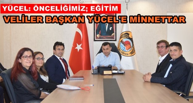 Başkan Yücel'e hizmet teşekkürü