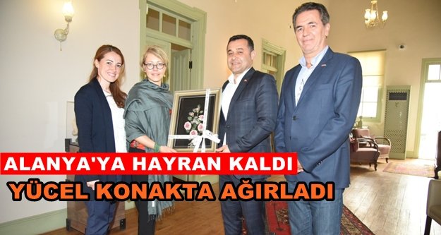 Başkonsolos Hyden, Başkan Yücel'i ziyaret etti