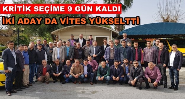 Çalış ve Yüksel son kozlarını oynuyorlar