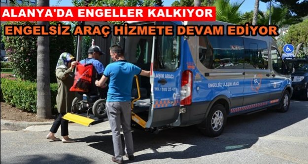 Engelsiz ulaşım aracı ile işler daha kolay