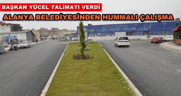 Hastane çevresine sıcak ve sessiz asfalt