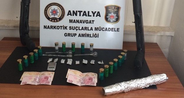 Komşuda uyuşturucu operasyonu