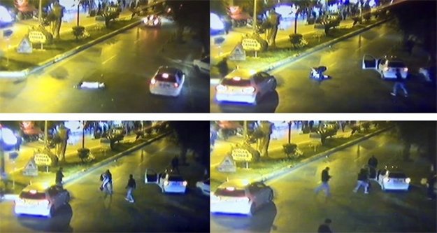 Küçük kızın ölümüne neden olan kaza kameralara yansıdı