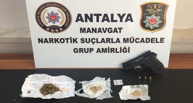 Manavgat’ta uyuşturucu operasyonu