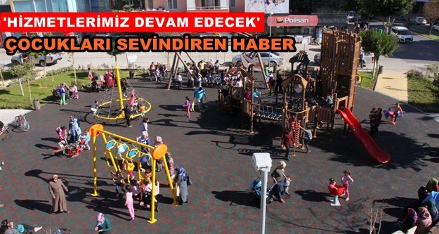 O mahalleye 2 yeni çocuk parkı