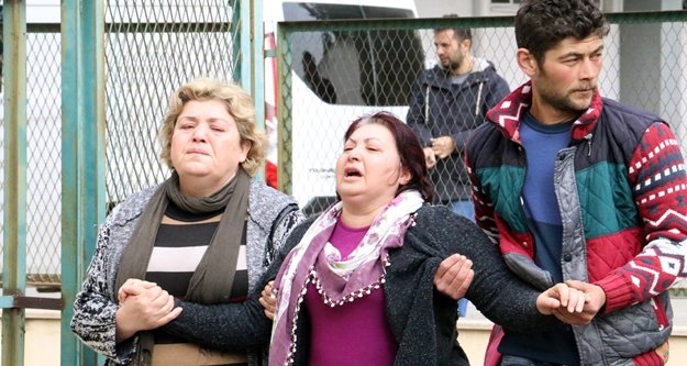 Ormanda cesedi bulunan genç kadının cenazesini almaya gelen yakınları sinir krizi geçirdi