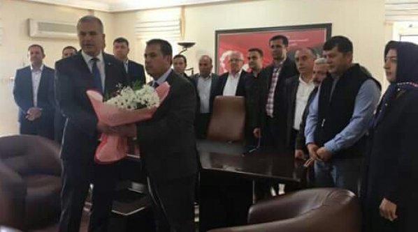 Recep Çalış göreve başladı