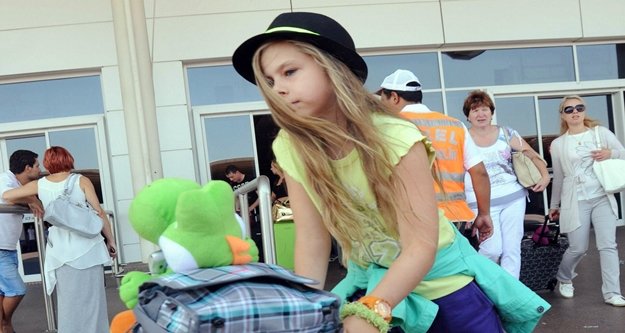 Rus turistler son 3 yılın rekorunu kırdı