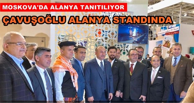 Rusların Tarkan’ı Alanya standında