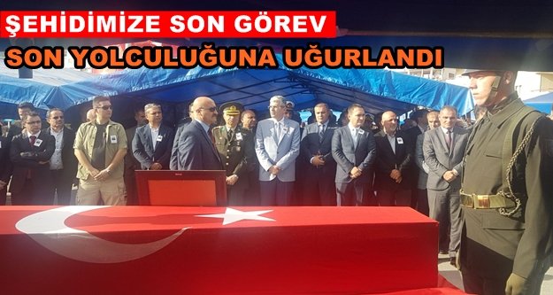 Şehidimiz on binler eşliğinde toprağa verildi