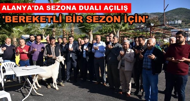 Taksici esnafı sezon öncesi kurban kesti