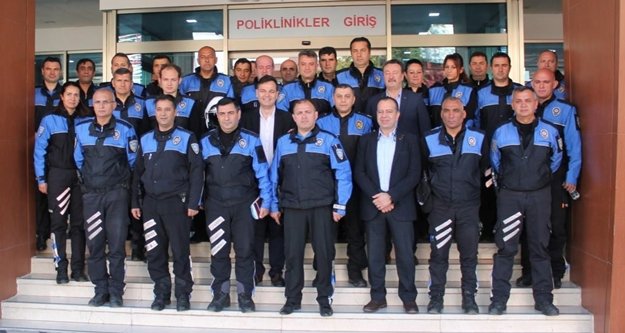 Toplum Destekli Polislerine kahvaltı