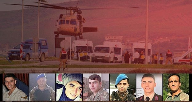 Türkiye yasta! 8 şehit 13 yaralımız var