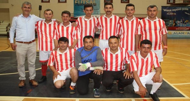 Alanya Belediyesi Futsal Turnuvası başladı