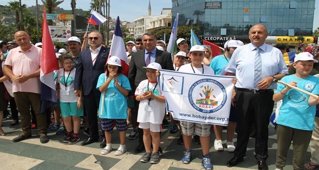 Alanya'da otizm oyunları yapıldı