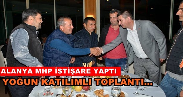 Alanya MHP mahalleleri gezmeye devam ediyor
