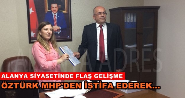 Alanya siyasetinde Abdullah Öztürk bombası!