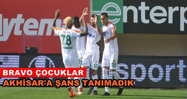 Alanyaspor 3 golle 3 puanı aldı