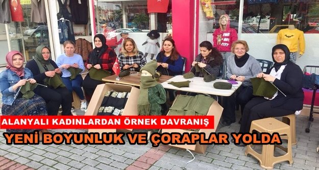 Askerlerimiz üşümesin diye...