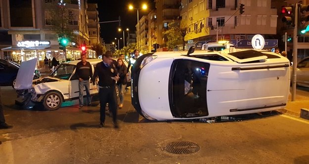 Aynı günde 3 kaza, 1 yaralı