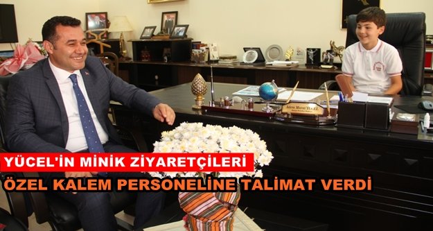 Başkan Yücel koltuğunu devretti