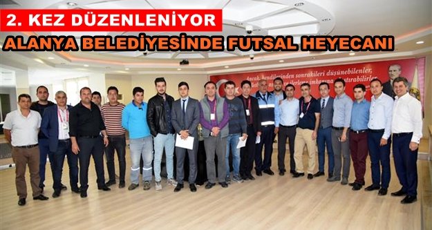 Birimler arası futsal turnuvası başlıyor