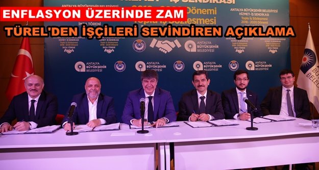 Büyükşehir’de işçiyi sevindiren sözleşme