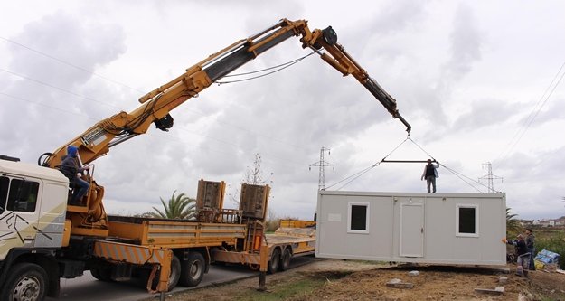 Büyükşehir’den 87 vatandaşa konteyner desteği
