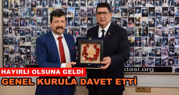 Dere'den Taş'a 'hayırlı olsun' ziyareti