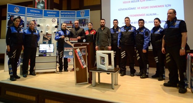 Emniyet güçlerinden 'Keşke Demeden' Projesi