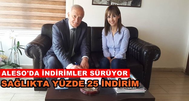 Esnafa yüzde 25 sağlık indirimi