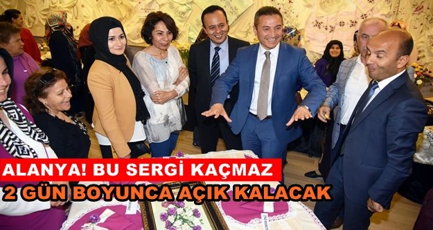 Kadınların el sanatları görücüye çıktı