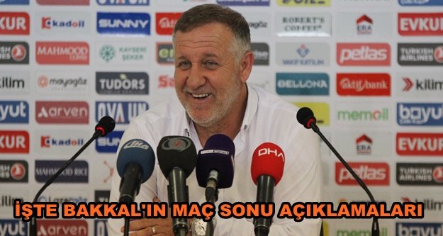 Mesut Bakkal: “İnanılmaz bir maç kazandık”