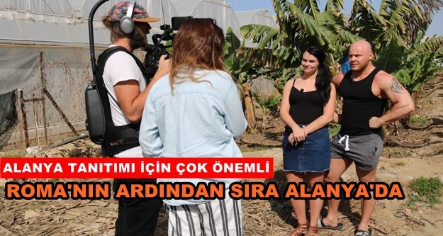 Norveçliler Alanya’da dizi çekti