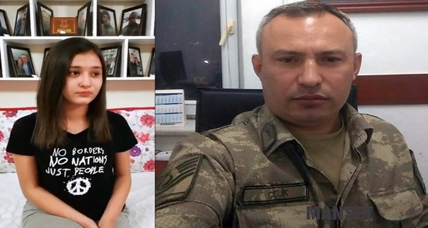 Şehit kızı, babasını gözyaşları arasında anlattı