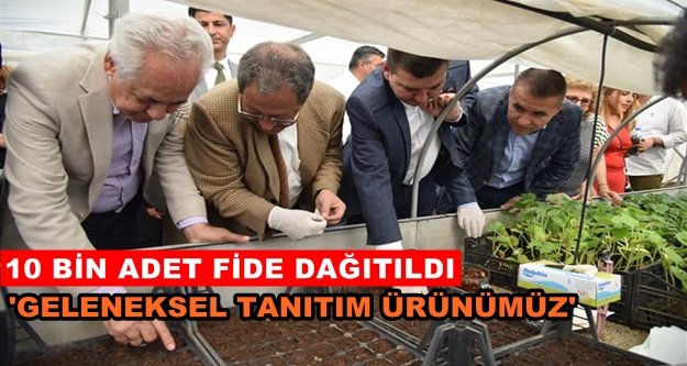 Su kabağı tohumları toprakla buluştu