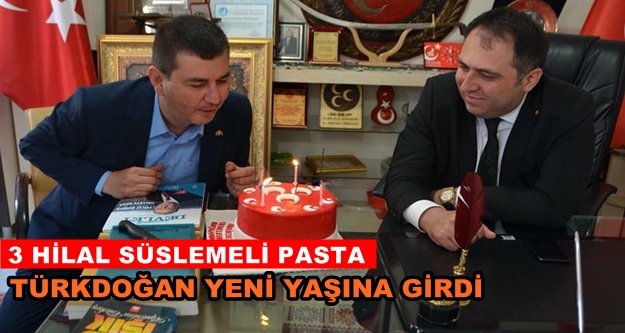 Türkdoğan'a doğum günü sürprizi