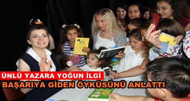 Ünlü yazar Alanyalılarla buluştu