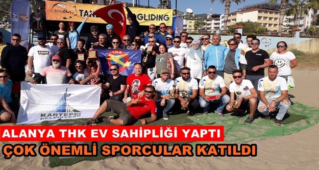 Yamaç Paraşütü Şampiyonası yapıldı