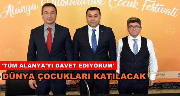 Yücel'den çocuk festivaline davet