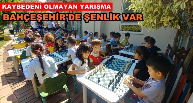 Alanya Bahçeşehir'de Satranç Şenliği