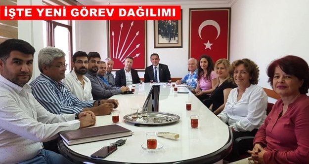 Alanya CHP'de görev dağılımı yapıldı